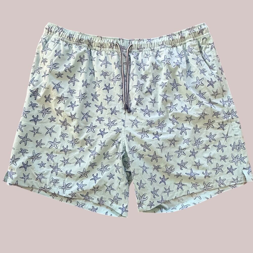 Peter Millar Seeing Stars Magic Print Swim Trunks XL, NWT